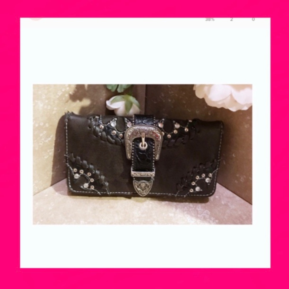 P&G COLLECTION Leather  Western Wallet